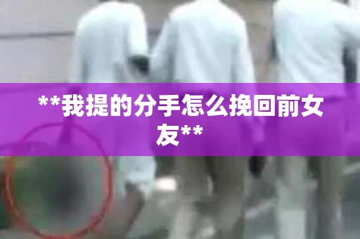 **我提的分手怎么挽回前女友**