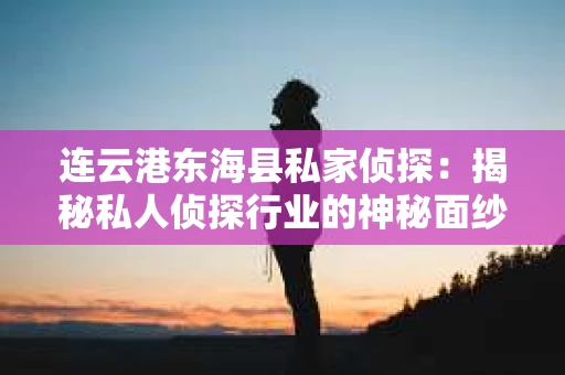 连云港东海县私家侦探：揭秘私人侦探行业的神秘面纱