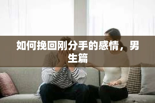如何挽回刚分手的感情，男生篇