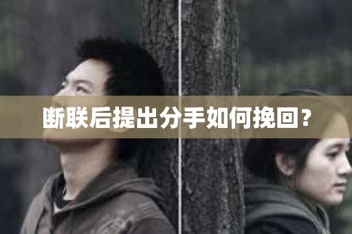断联后提出分手如何挽回？