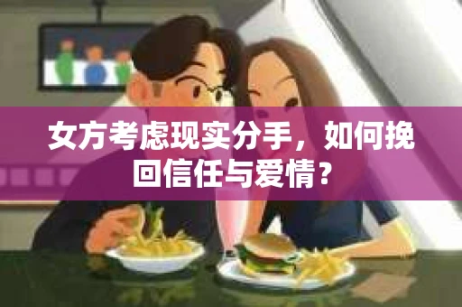 女方考虑现实分手，如何挽回信任与爱情？
