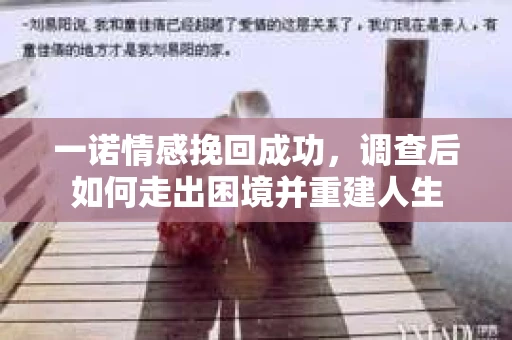一诺情感挽回成功，调查后如何走出困境并重建人生