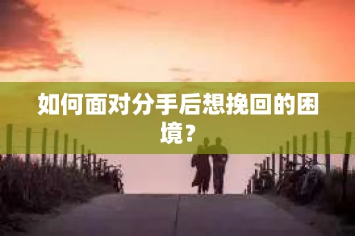 如何面对分手后想挽回的困境？
