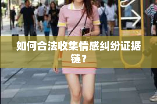 如何合法收集情感纠纷证据链？